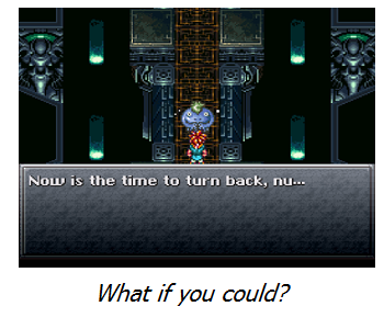 Turn Back...?